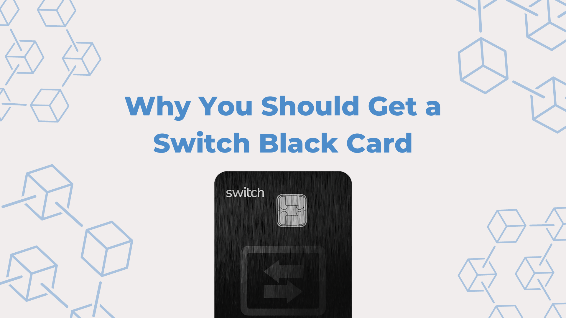 Why You Should Get a Black Card